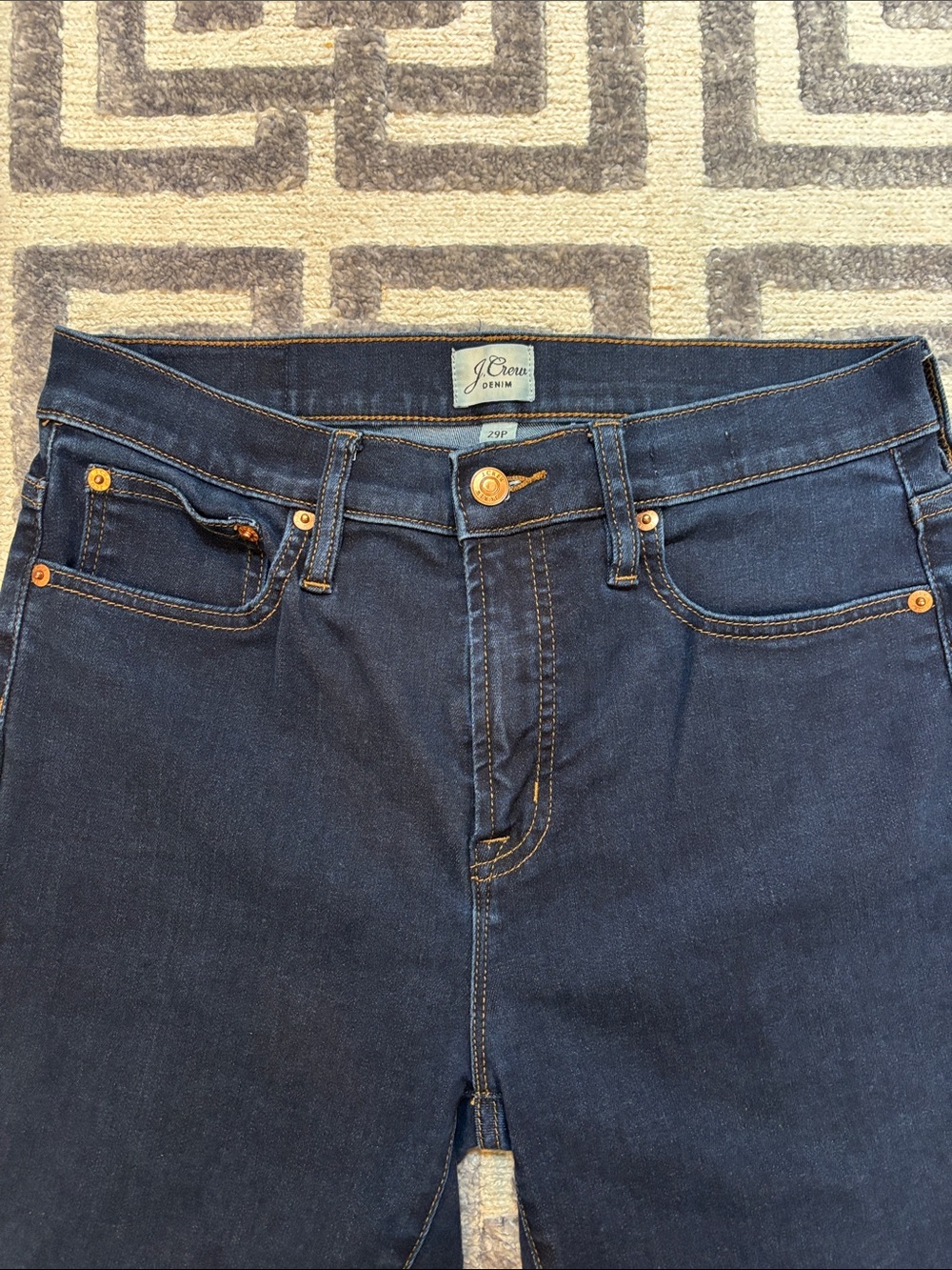 J Crew High Rise Toothpick Jean - Picture 3 of 5